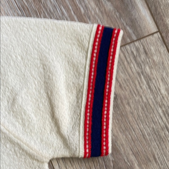 VTG Talbott Traveler Women’s M/34 Jacquard Knit Mock Turtleneck Short Sleeve Top - Picture 4 of 10